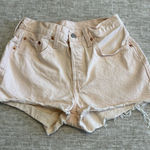 Levi's  Fresh Produce 501 Shorts Womens 27 Pink Premium‎ Cherry Cut Off Denim Photo 0