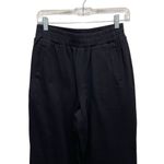 Abela Story + Co High Waisted Cotton Sweatpants Black Size Medium Photo 2