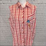 Disney  90's Vintage Plaid Winnie the Pooh
Sleeveless Top-14W Photo 0