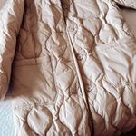 URBAN‎ REVIVO quilted puffer jacket DOWN FILLED Tan Size M Photo 3