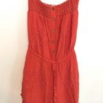 American Eagle  Eyelet Off the Shoulder Romper Photo 2