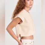 Free People NWT Easy Street Vest In Cream $78 Retail Photo 1