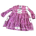 JUST FASHION NOW Satin Floral PrintDress size XXL Pink Photo 5