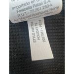 Madewell  Thermal Shirt Womens size Medium Waffle Knit‎ long sleeve Blouse Black Photo 5