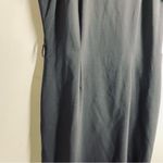 Tahari Arthur Levine Collar Detail Black Dress size 10 Photo 5