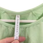 Fabletics  Avah Color Block Cut Off Sleeve Crop Top Size 2 XL green short sleeve Photo 4