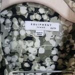 Equipment Femme Vert Mili Multi Print Satin Brett Shirt Photo 2