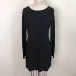 Reformation NEW Cait Dress Rib Knit Long Sleeve Photo 4