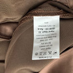 House Of CB Women Reva Satin Gathered Corset Dress Toffee Size XS $255 NEW Photo 4