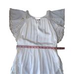 Free People  Ivory Eyelet Sahara Romper Photo 12