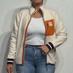 Kari Traa Natural White Rothe Midlayer Fleece Full Zip Jacket Sz M Size M Photo 0