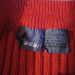 Liz Claiborne Lizwear Women's Sweater Ribbed Knit Red Size Small Photo 1