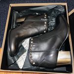 Zadig & Voltaire  Women’s Black Leather Studded Molly Ankle Boots Size 6.5 NEW Photo 6