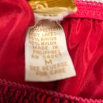 Victoria's Secret Vintage Gold Tag Sleep Night Gown Set medium Red Polyester Photo 1