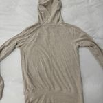 Nike Penn State Hockey Full Zip Cream / Beige Hooded Jacket | Size XS Photo 2