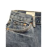 Gap  1969 High Rise Cut-Off Cutoff Denim Jean Shorts Raw Hem Side Slit Size 25 Photo 1