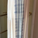 🎉SALE🎉Blue and White Strapless Resort Maxi Gown Blue Photo 0