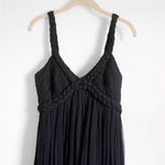 MNG Suit Braided Grecian Maxi Dress Gown Black Size 8 Photo 9