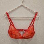 Stella McCartney Stella Maccartney Lace Bra Underwire Size 34C Coral Photo 1
