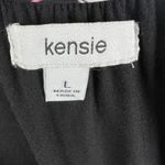 Kensie NWT Tank Pajama Sleepwear Top Floral Black Pink Size Large Photo 3