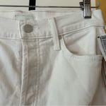 MOTHER The Tripper High Rise Ankle Jeans Kick Flare Cream NWT $218 Size 27 (4) White Photo 4