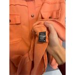 POL  French Terry Oversized Coral Shacket Photo 5