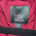 Wild Fable Women's Berry Red Woven Quilted Bomber Jacket - Size XS - NWT Photo 1