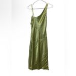 Nicholas Duna Gown/formal maxi dress lime green special occasion dress Size 2 Photo 4