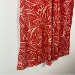 Casual Corner Y2K Tropical Coral Strapless Jersey Dress Small INV268 Photo 2