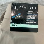 PGA Tour  NWT Men's Light Beige Ultimate Pant Easy Care Golf S19 Photo 5