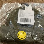 Urban Outfitters Olive green‎ Smiley Beanie Photo 0