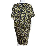 Joules Dress Womens 14 Navy Blue Yellow Floral T Photo 2