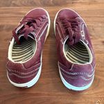 Canvas Taos Red Starburst Sneakers womens size 6 Athletic And Comfort Shoes Photo 3
