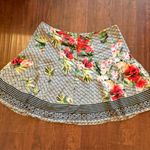 White House | Black Market Floral Fit & Flare Skirt Size 14 Office Casual Worship Photo 6