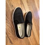 J.Crew Perforated Slip On Sneakers Loafer Shoe Slides Casual Black Size 9 M Photo 2