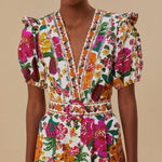 Farm Rio  Off-White Flowerful
Sketch Romper size XS Photo 0