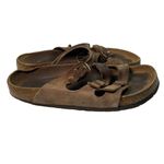 Birkenstock Florida Fresh Pull Up Brown Birko Flor Sz 38 US W7 Photo 7