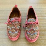 Free People LLANI SHOES Beaded Moccasin Slippers Size 37 NWOT $118 Photo 1