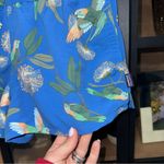 Patagonia  barely baggies shorts 2.5” parrots birds print port blue performance Photo 2