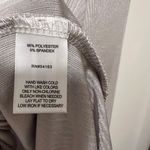 Marc New York Grey Silver Rhinestone Crystal Keyhole Long Sleeve Blouse Top XL Photo 4