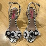Betsey Johnson Funky floral vintage heels Photo 0