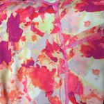 Sendara Floral Watercolor Biker Athletic Shorts Pink Size M Photo 4