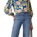 Hunter Bell  Finley Lemon Floral Blouse Photo 0