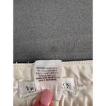 White House | Black Market Cargo Jogger Pants Women’s Size 8 Ivory 100% Cotton Photo 4