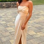 Hello Molly Champagne Dress Photo 0