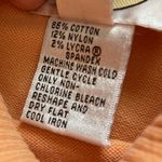 Talbots Vintage  Orange Turtleneck Sweater Pullover Shirt Ribbed Soft Size Med Photo 3