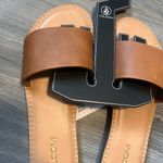 Volcom  Brown simple Slide Sandals Photo 1