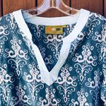 ROCK FLOWER PAPER tunic / beach cover up, size M/L Blue Size L Photo 5