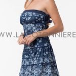 La Cotonniere Demin Floral Dress Photo 3