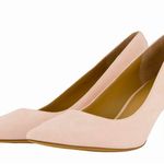 Ralph Lauren Lauren  Lanette Pale Pink Suede Pumps Heels Women’s Size 8.5 Photo 0